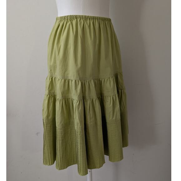 Moschino Jeans Vintage Cotton Blend Peasant Skirt - Moschino Donna Made In Italy - Picture 5 of 12